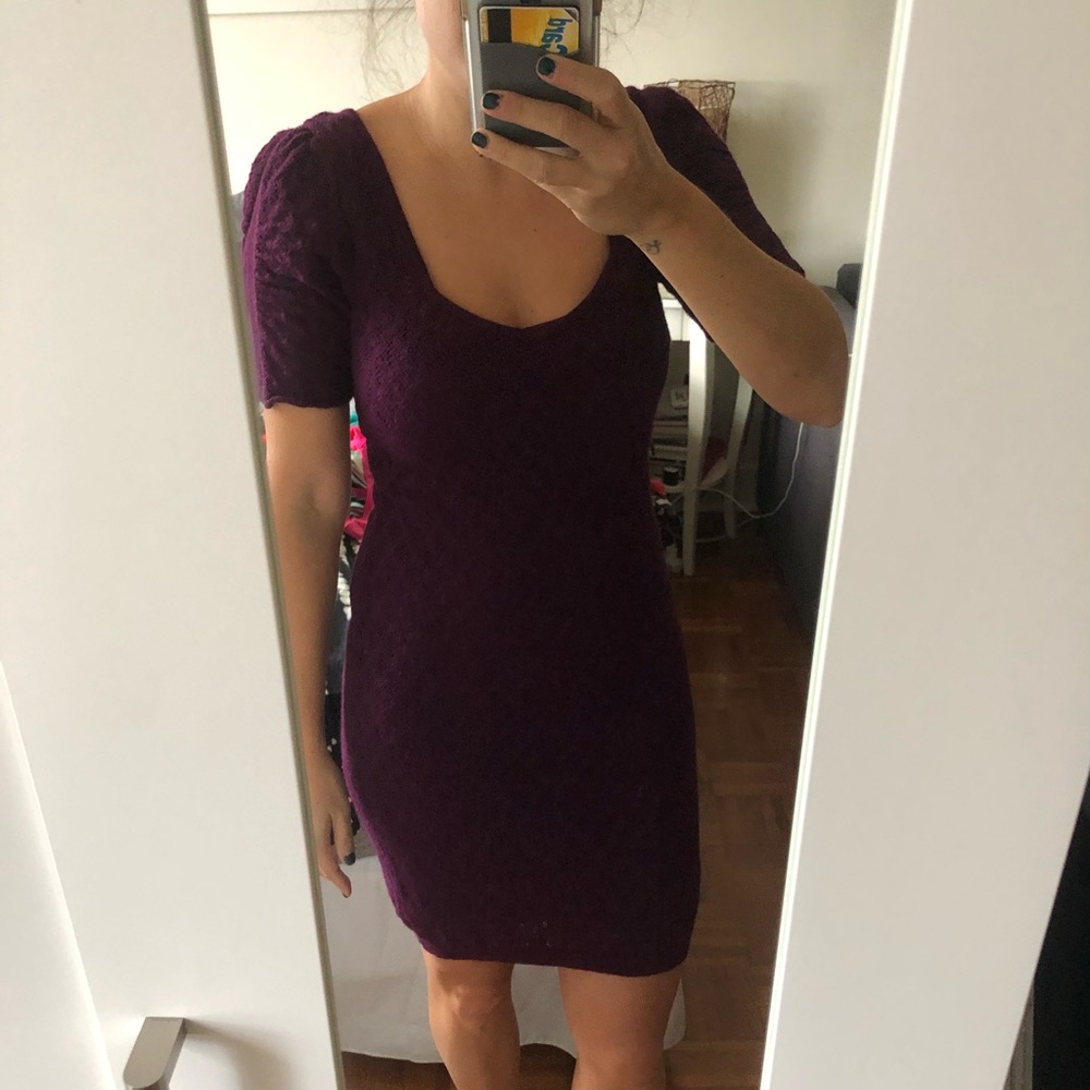 Free People barely worn knit dress